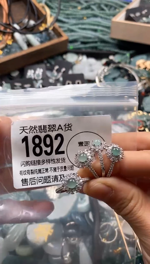 【闪购商品】翡翠颈饰未镶嵌多样性发其一1892