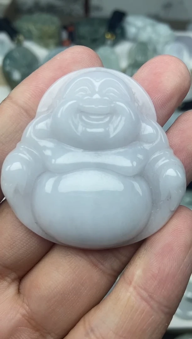 颈饰未镶嵌翡翠佛公
