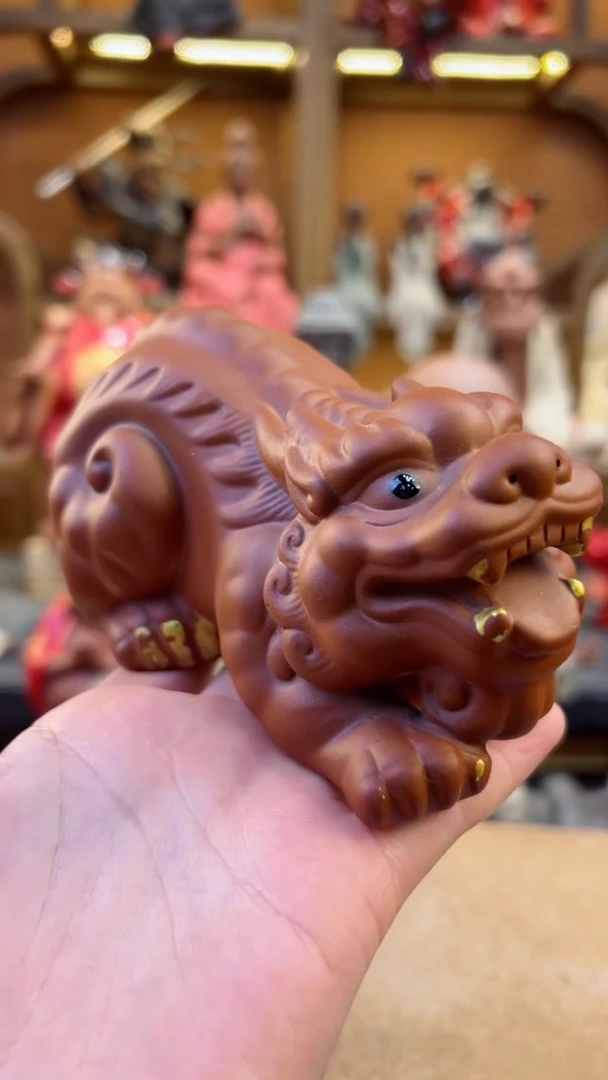 【闪购商品】紫砂茶宠器闵茶宠摆件