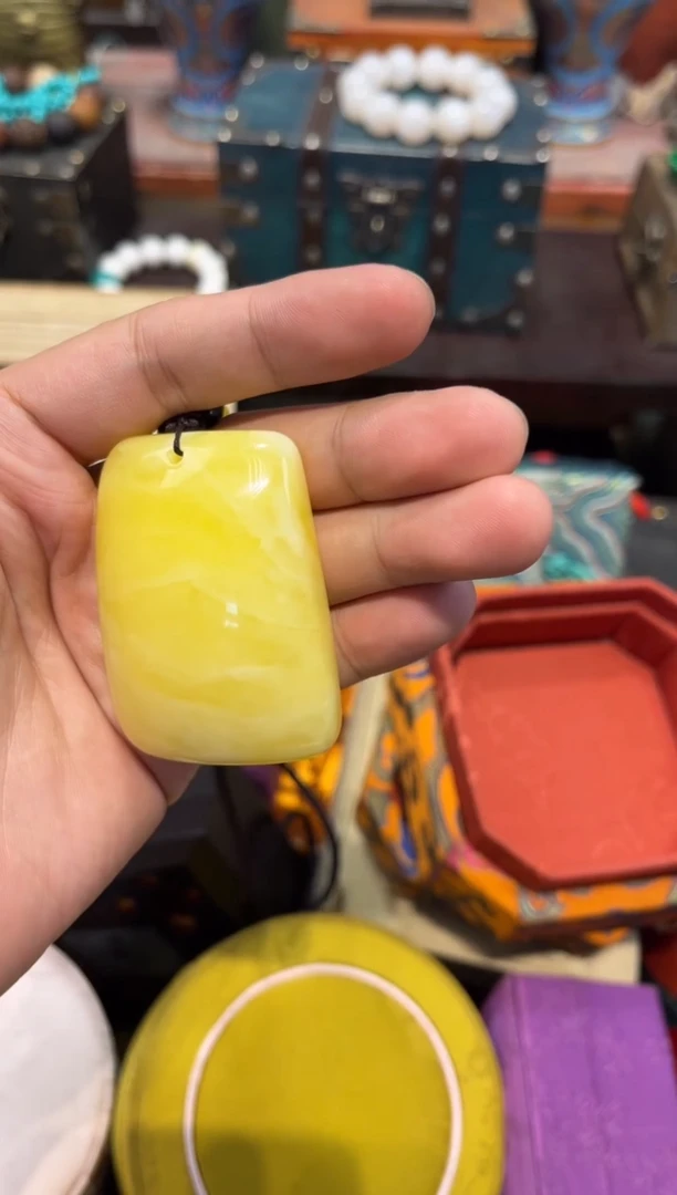 未镶嵌蜜蜡裸石Q刘哥高端专属精品18