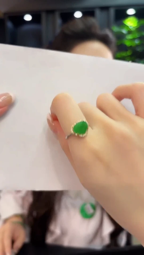 未镶嵌戒指翡翠 缅料A货/支持复检/一件