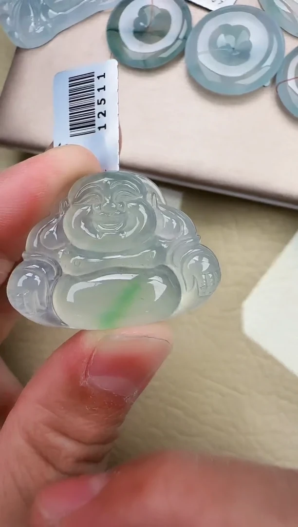 翡翠银S925镶嵌颈饰缅甸翡翠a货