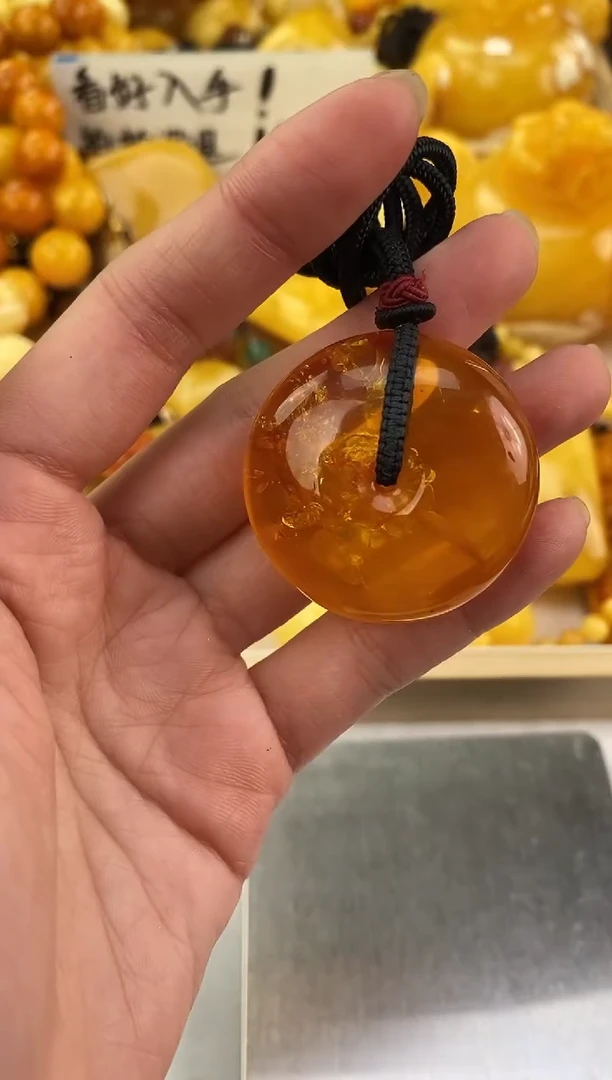 裸石琥珀未镶嵌天然蜜蜡琥珀