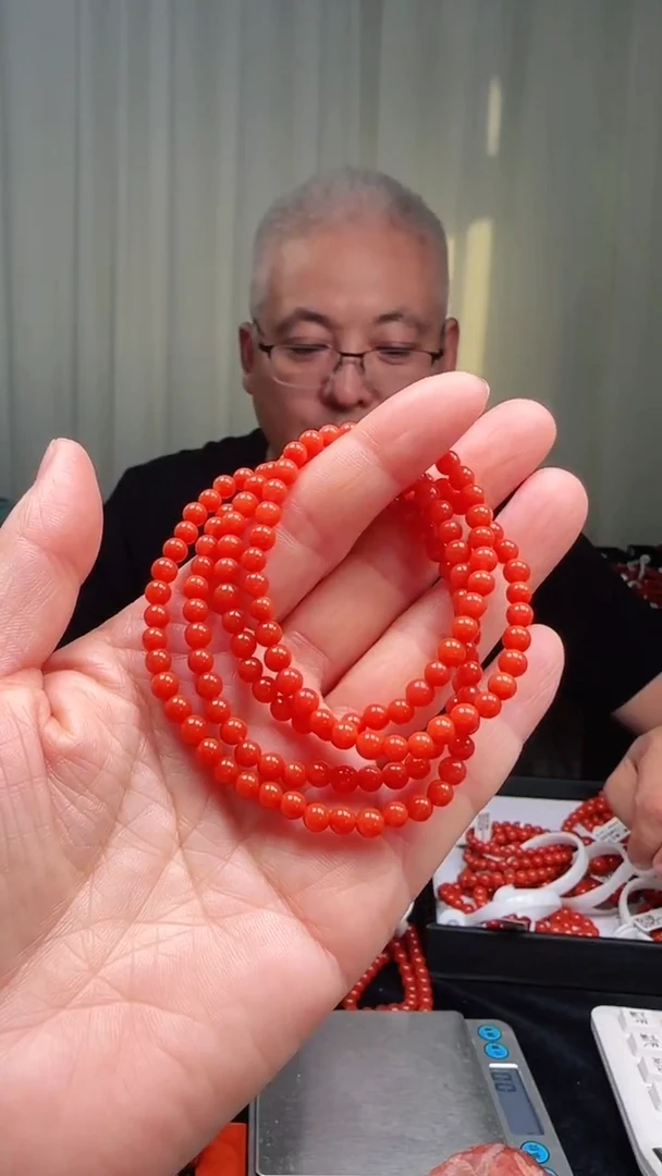 未镶嵌多样性发一件南红玛瑙【云端】4mm保山圆珠多圈