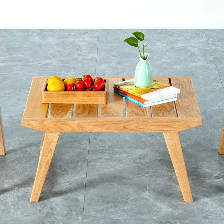 北美白橡木时光小桌
