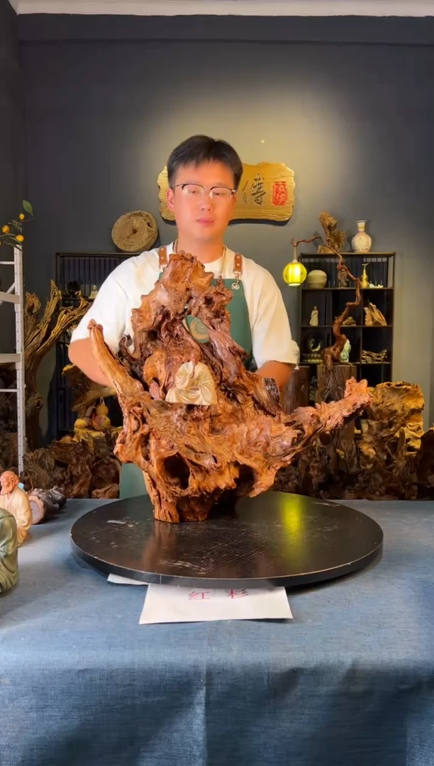 木卢师傅根艺作品（不包含人物摆件）
