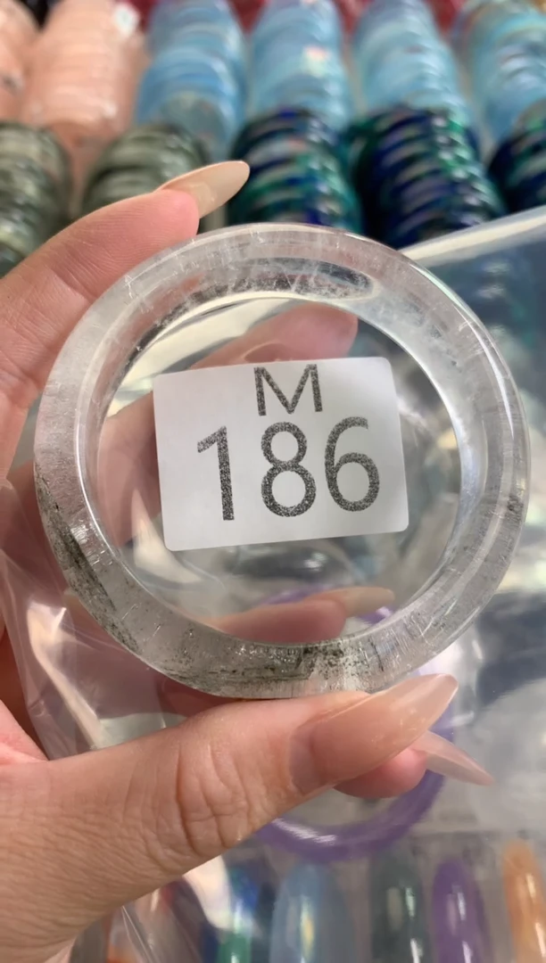 未镶嵌珠宝半成品紫晶欭*186-57
