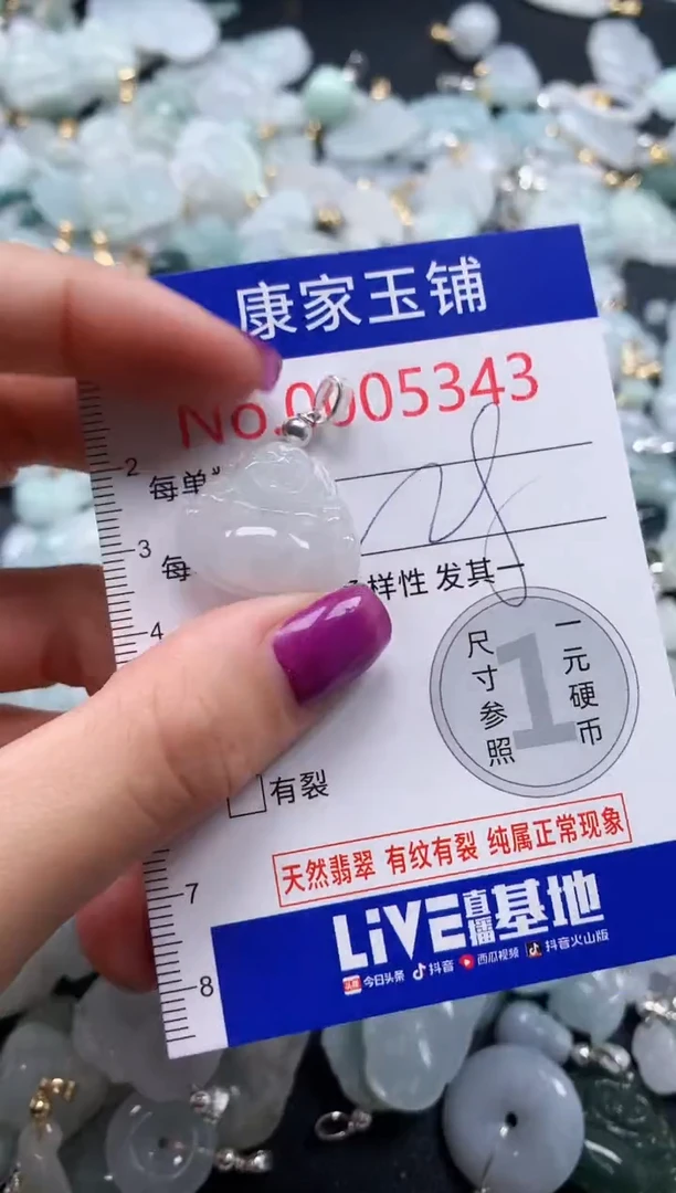 颈饰未镶嵌翡翠5343