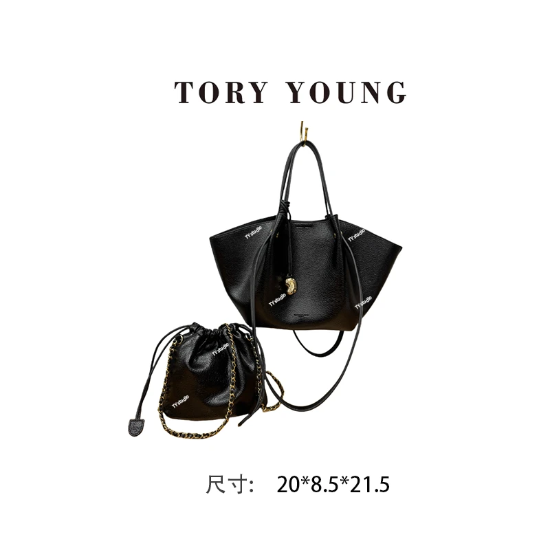 【TY】QYX-9801-黑色 轻奢高级韩版单肩潮流时尚简约女包