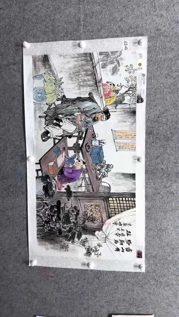 国画张传亭老师的作品3