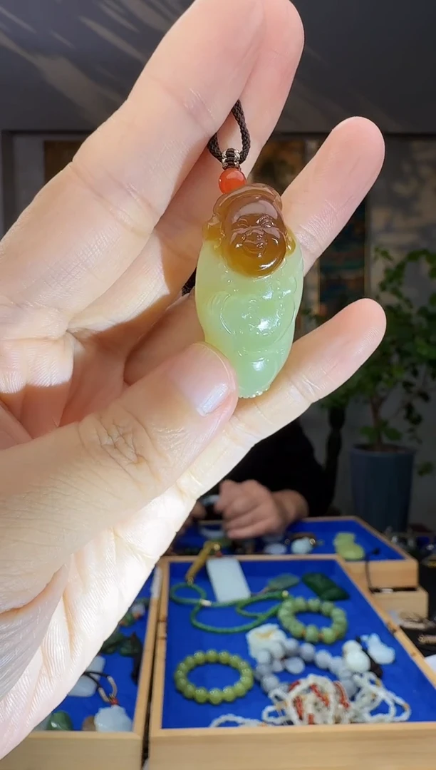 未镶嵌和田玉挂件拍一发一