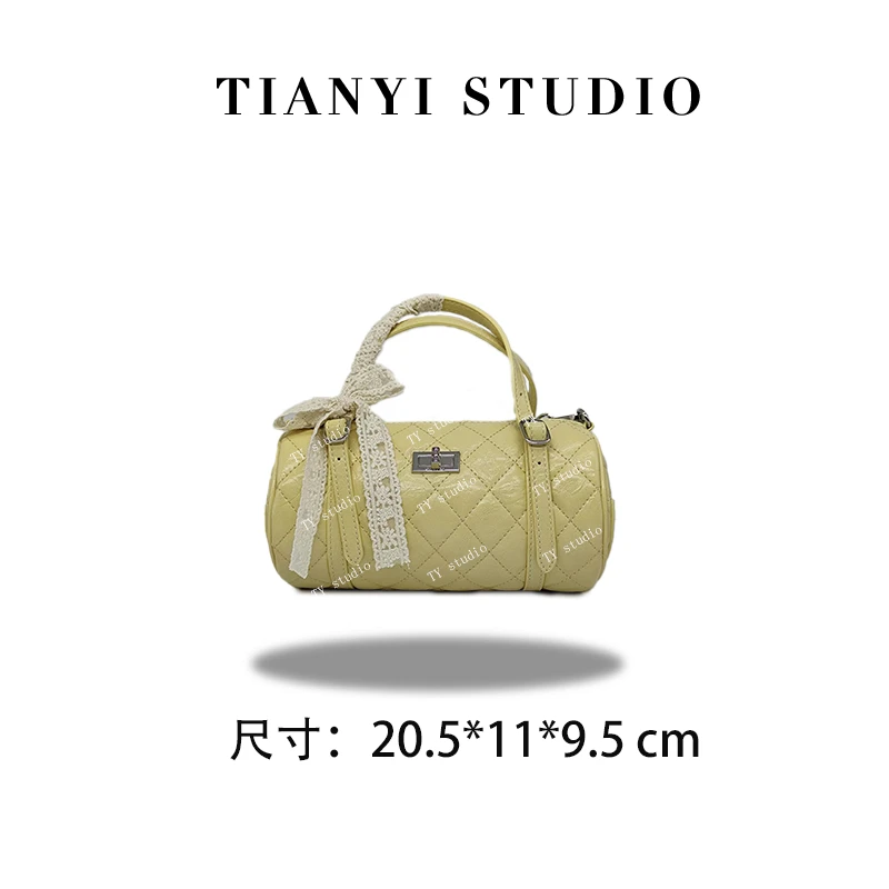 【TY】ZT-D7208-珍珠黄 轻奢高级韩版单肩潮流时尚简约女包