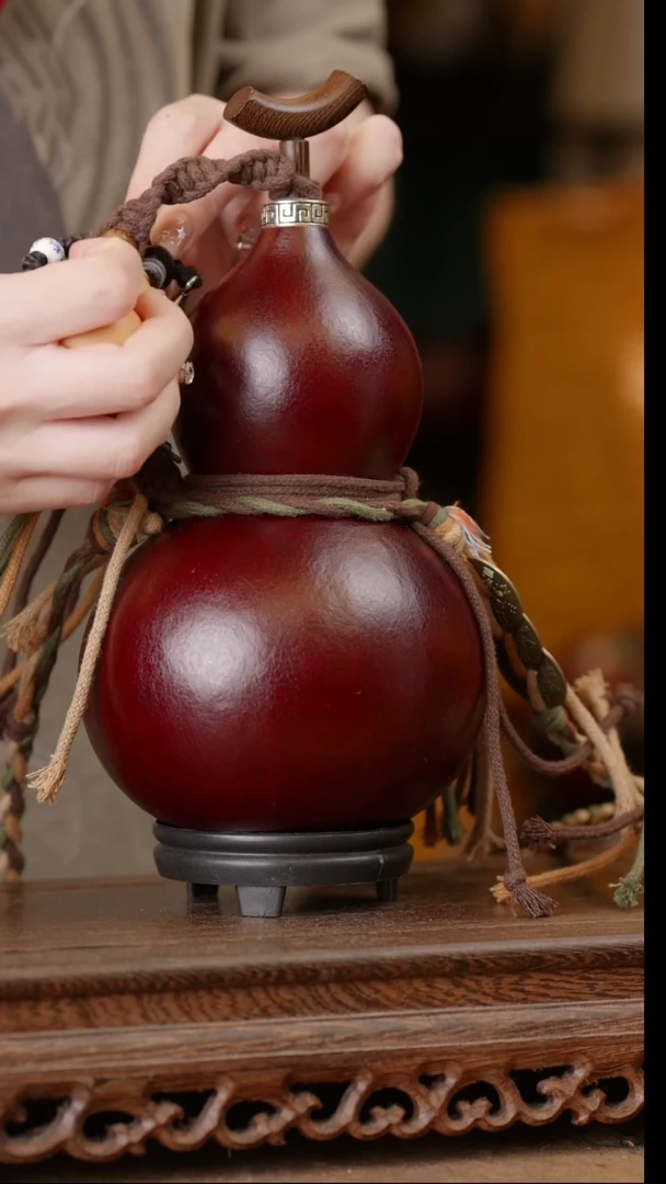 149号精品天然大漆酒葫芦一物一拍~