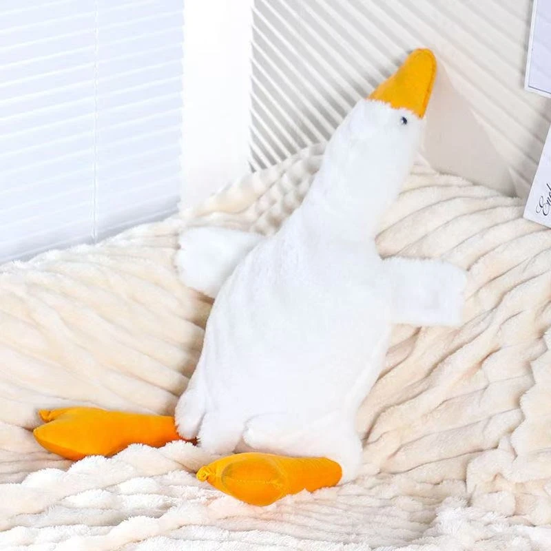 网红大白鹅抱枕毛绒玩具抱睡大鹅公仔布娃娃鸭子女生床上睡觉玩偶