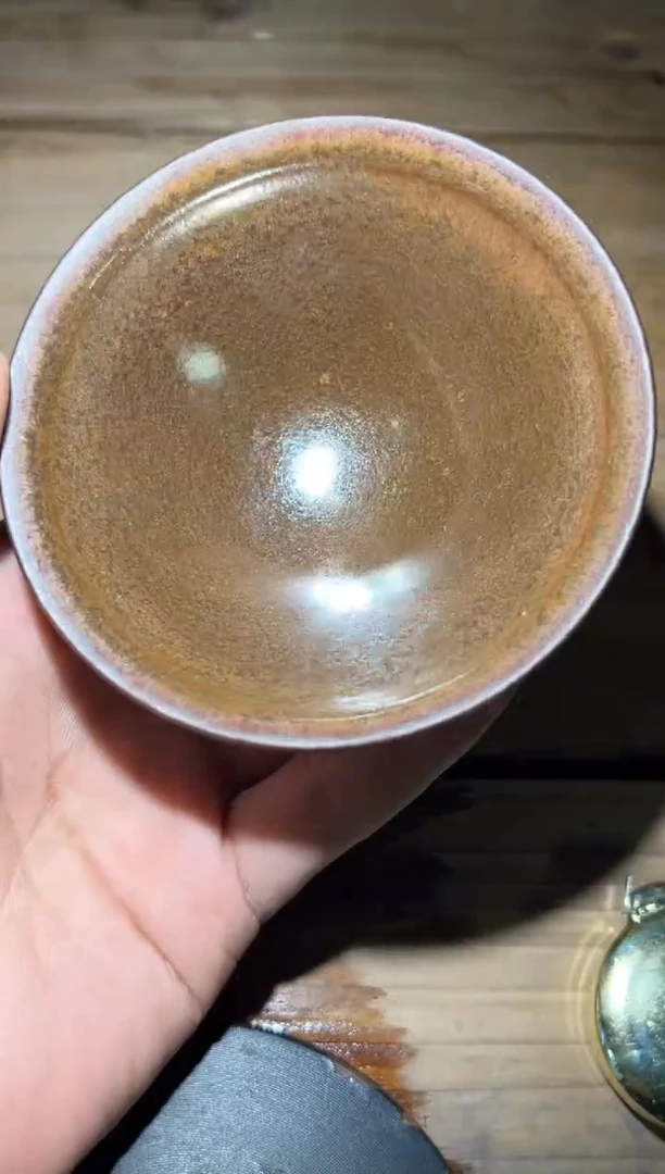 茶盏老木头精品柴烧206