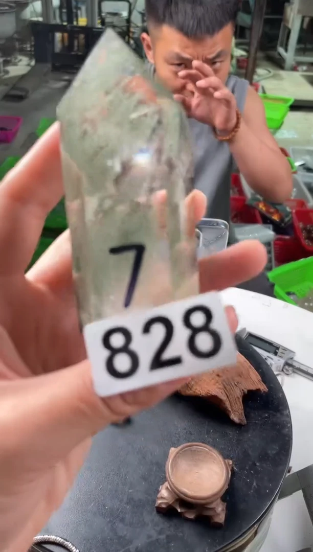 未镶嵌发晶大型摆件（非配饰）幽灵柱子828