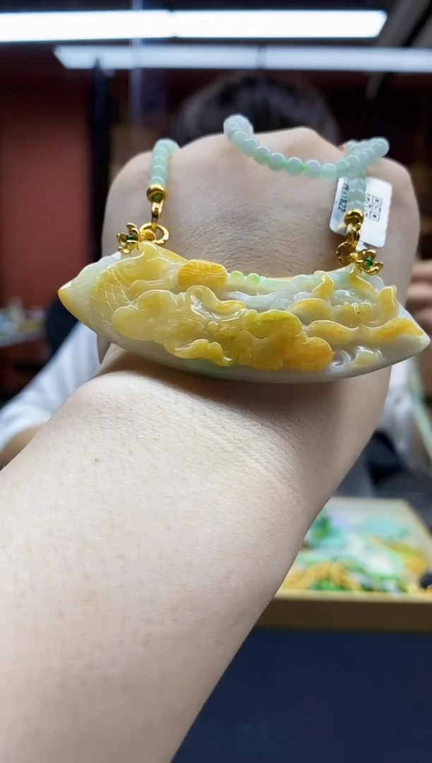 颈饰未镶嵌翡翠翡翠吊坠
