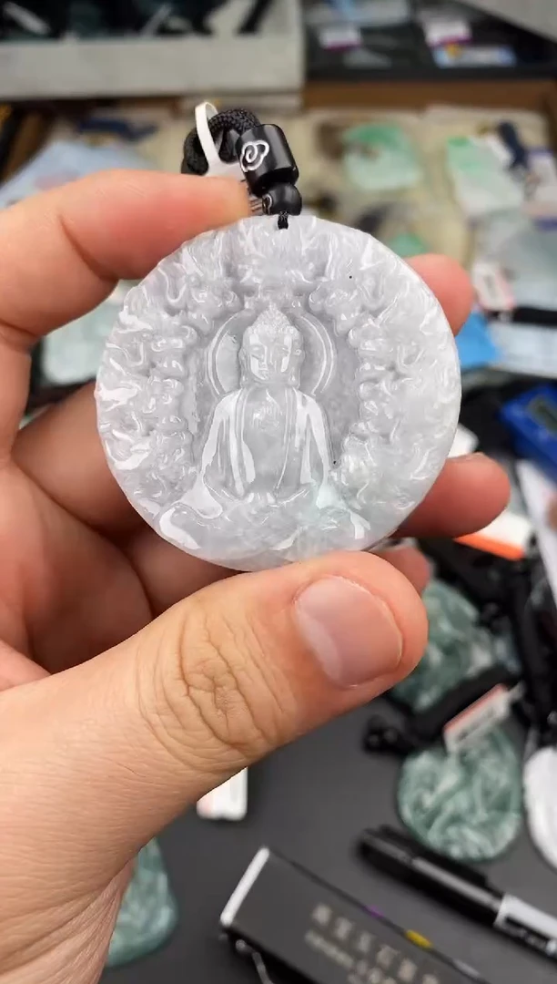 【闪购商品】翡翠颈饰未镶嵌  天然翡翠，一物一图