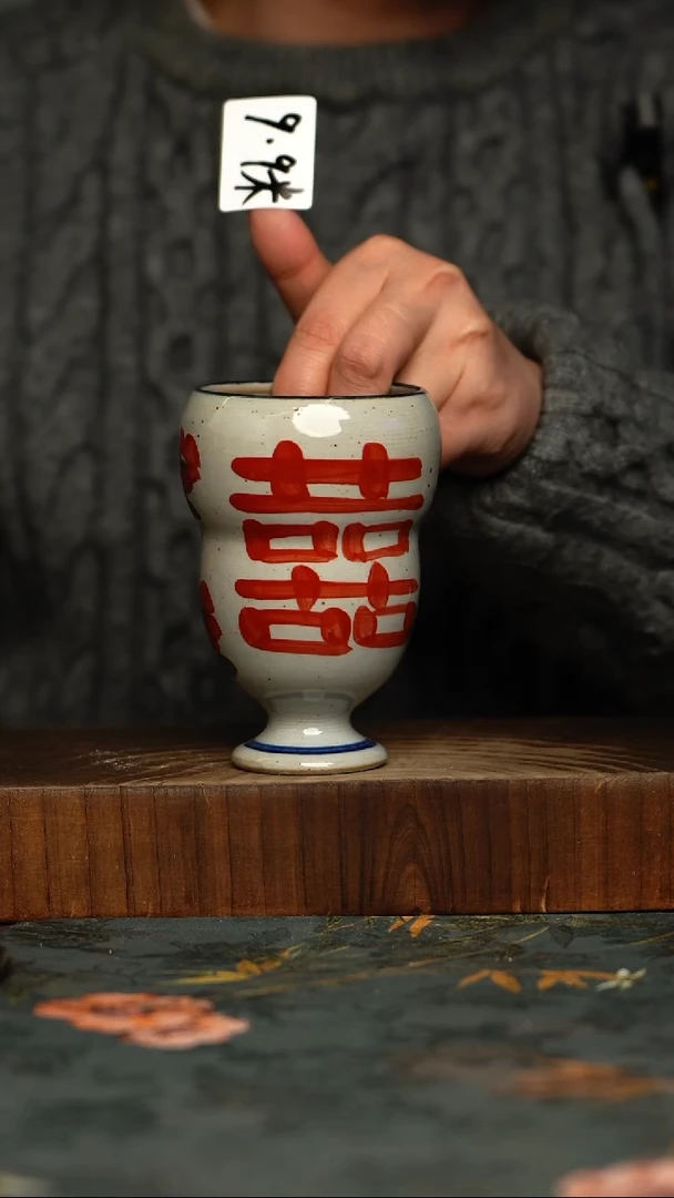 瓷片釉下彩手工手绘同款