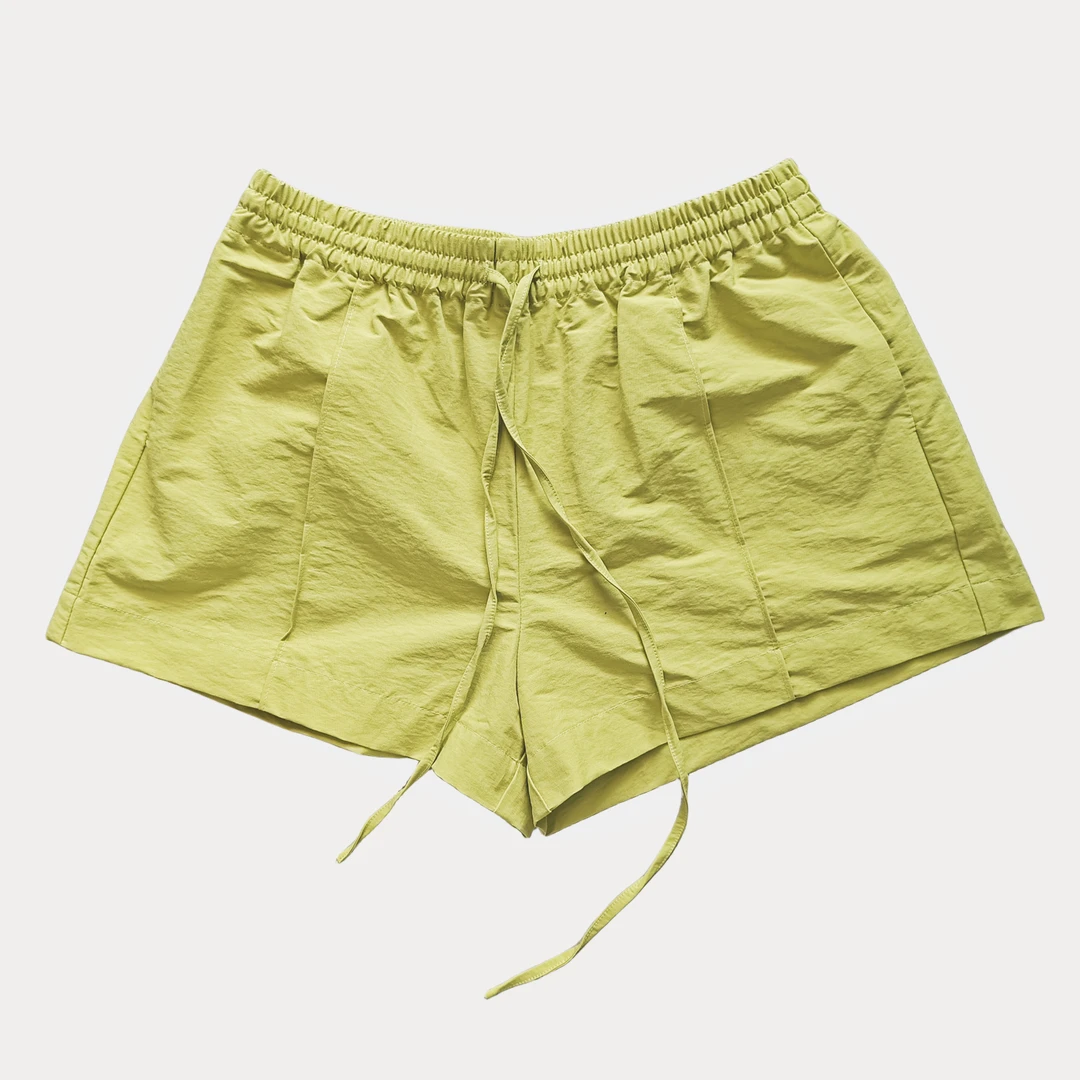 吾火火荧光色短裤LIM20468BN