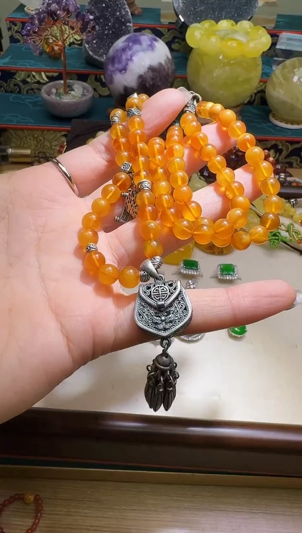 手链琥珀未镶嵌多样性发一件 054