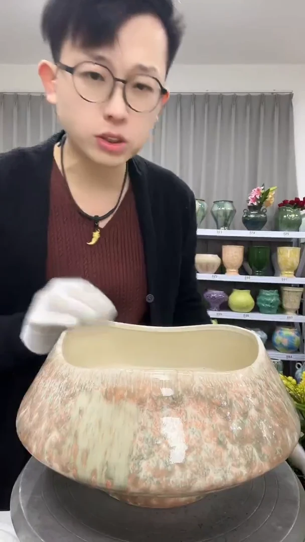 【12.8号】花盆链接 高： 15口：21
