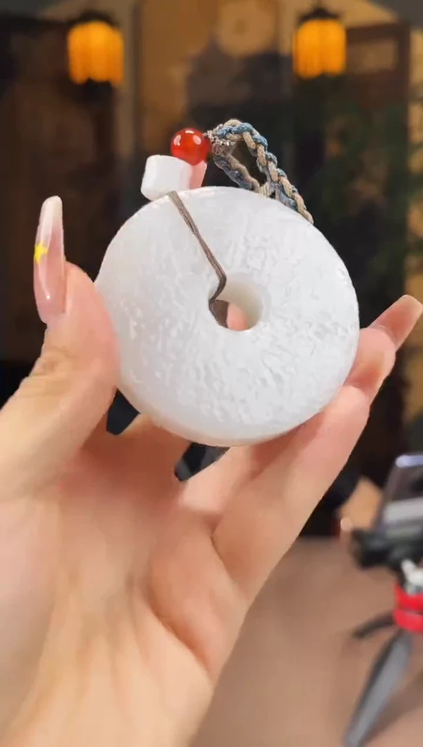 和田玉未镶嵌颈饰S273