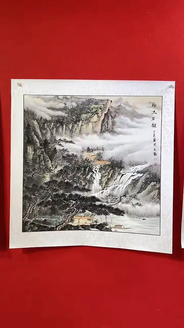 国画国画NYQ杰牛云勤老师作品