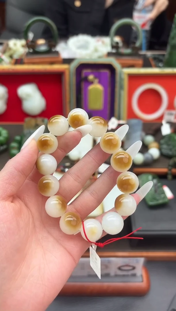 未镶嵌手串和田玉董小姐推荐 多样性发货 拍一发一tb15