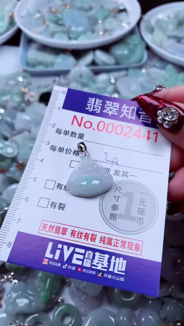 吊坠(不含链)未镶嵌翡翠2441