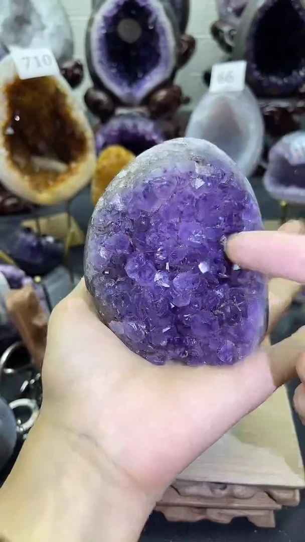 未镶嵌大型摆件（非配饰）紫晶84号摆件