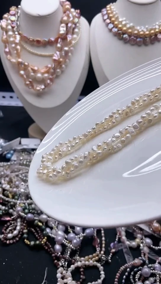 颈饰未镶嵌淡水珍珠1