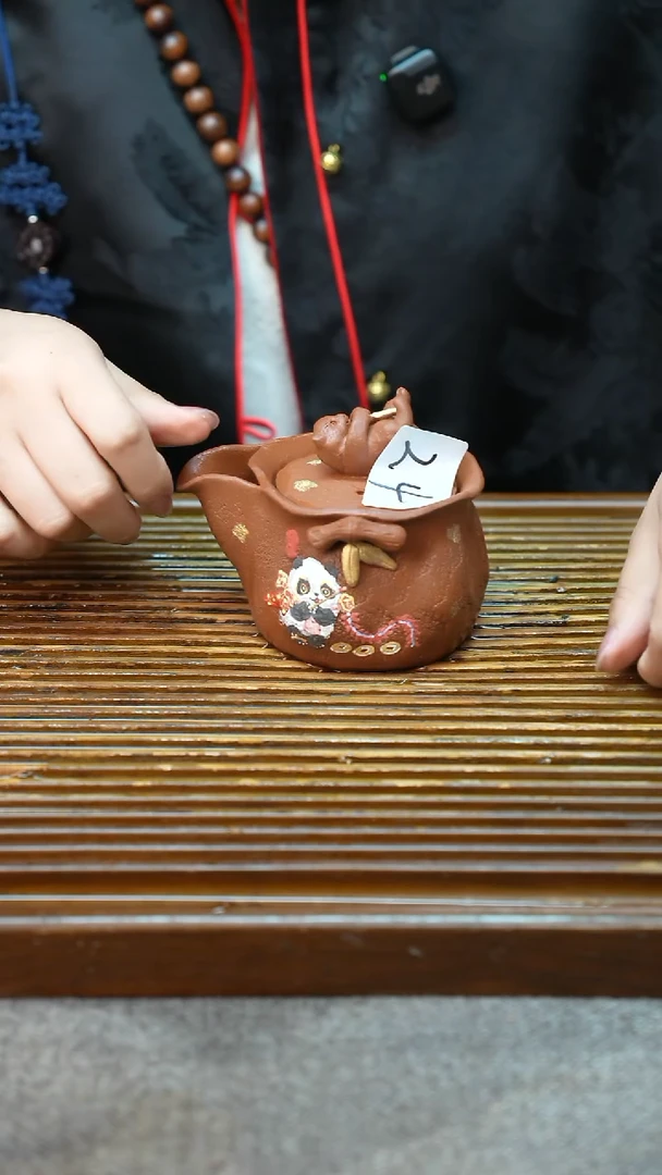 万古烧粗陶手工手作茶具