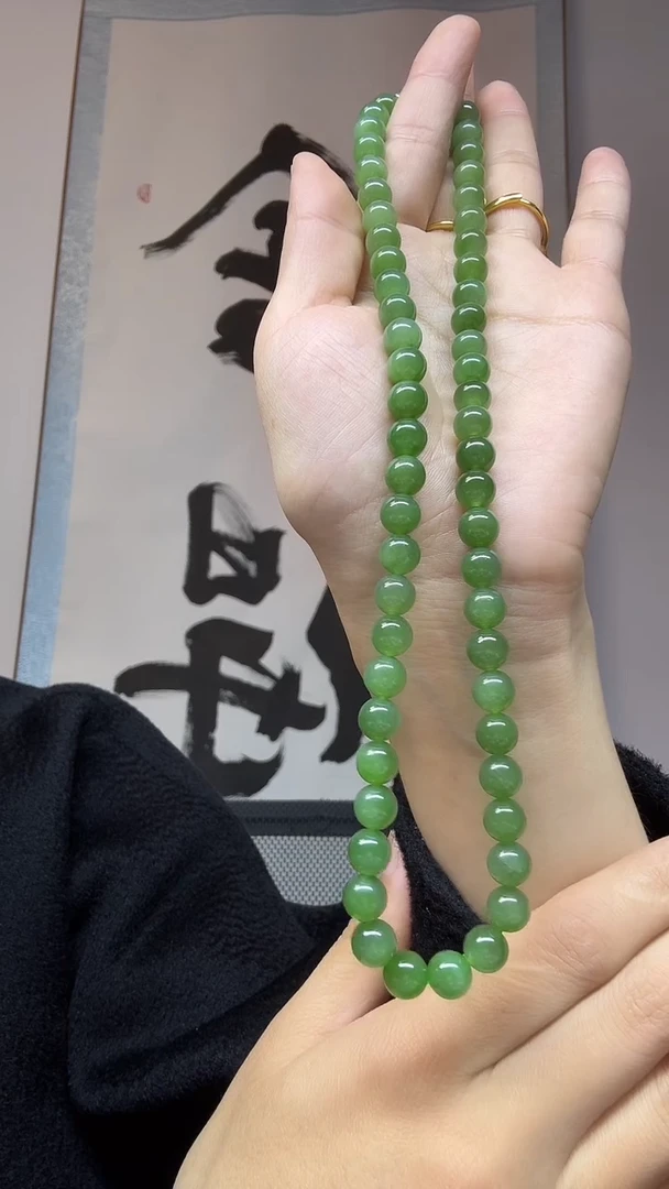 未镶嵌手串和田玉（碧玉）卡8