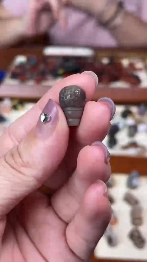 玛瑙/玉髓颈饰未镶嵌106博古三通