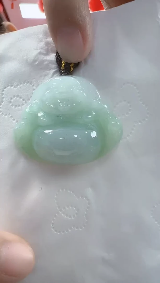 颈饰未镶嵌翡翠佛公（多样性发货发其一）