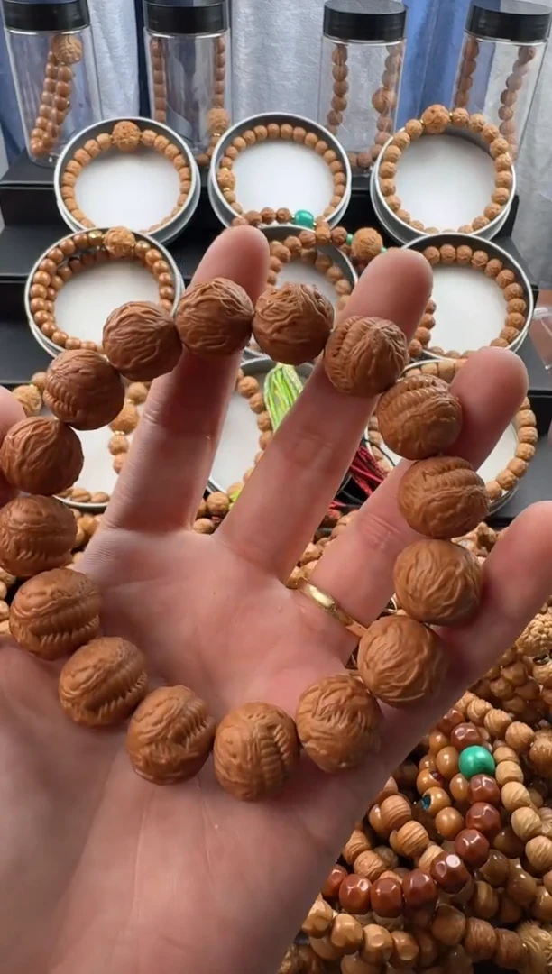 手串猴头核桃毒液单圈返油