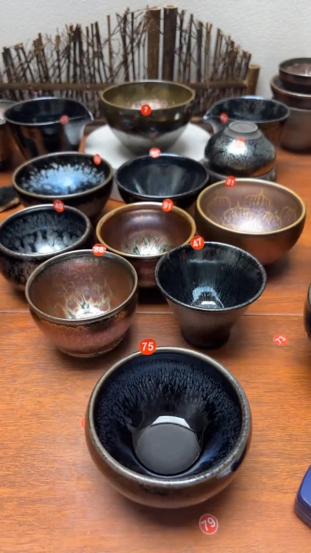 【闪购商品】茶盏75号建盏工匠茶器
