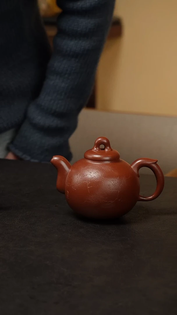 茶壶紫砂朱泥大红袍紫砂壶