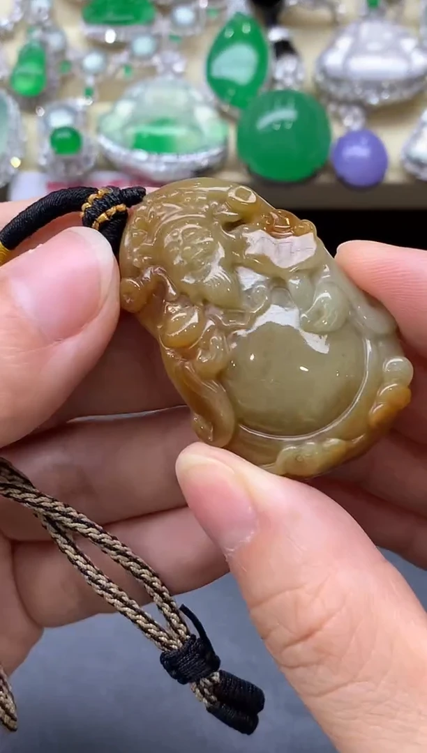 颈饰未镶嵌翡翠128-中国好珍宝