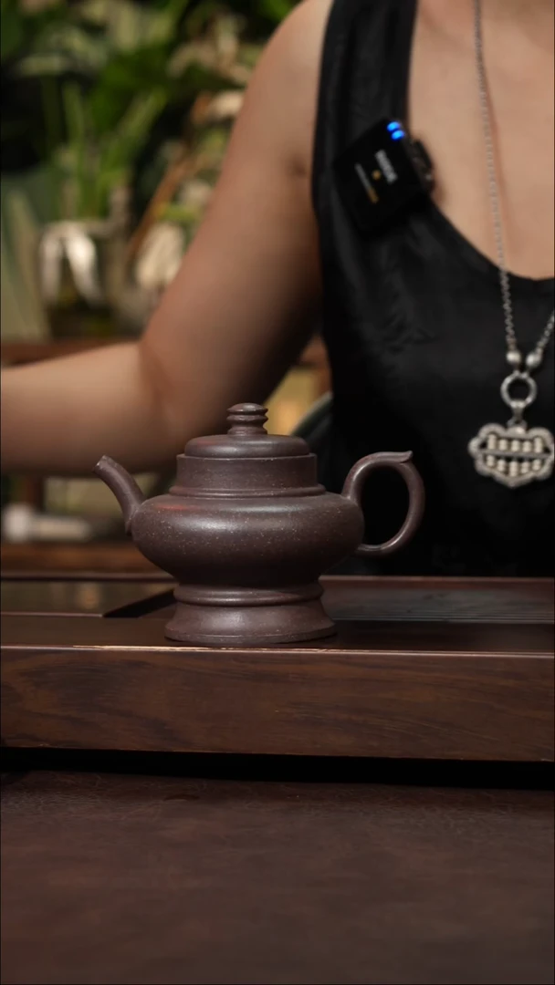 茶壶紫砂天青泥宫廷风灯170cc左右