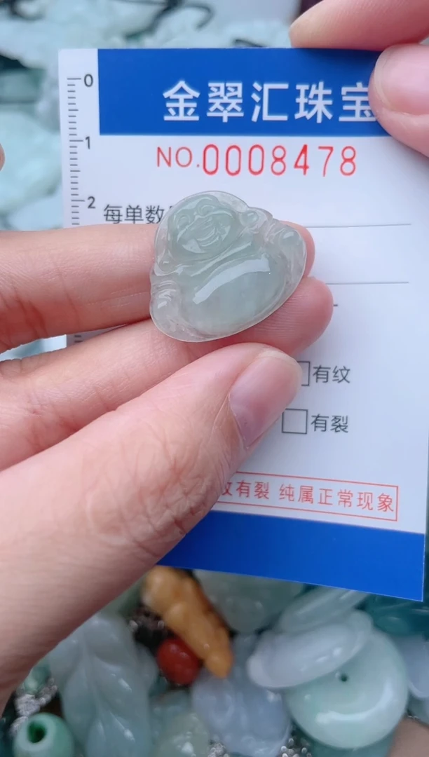 颈饰未镶嵌翡翠8478