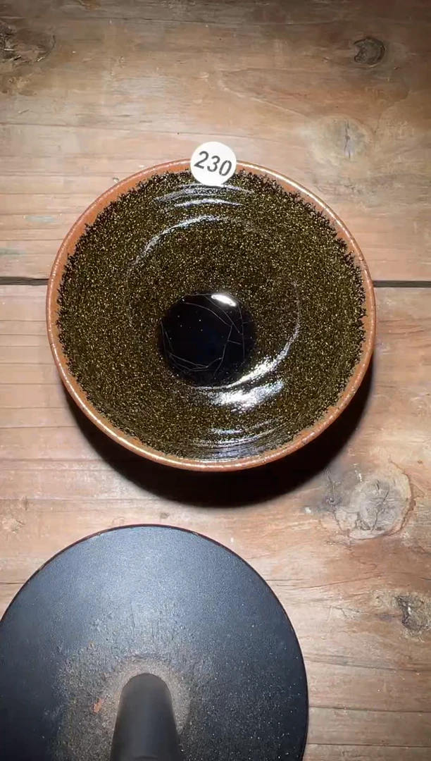 【闪购商品】茶盏老表精选柴烧230