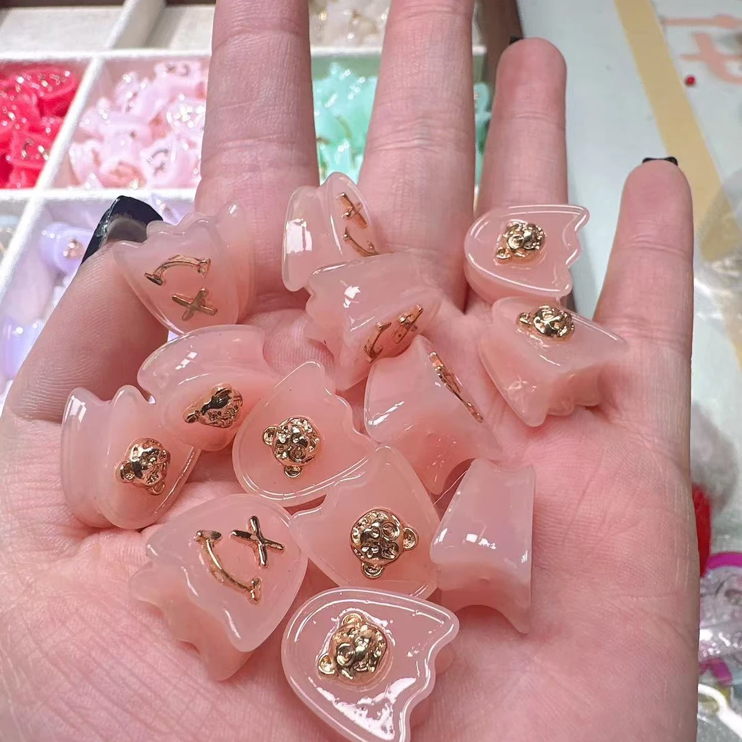 定定果冻熊头小幽灵珠