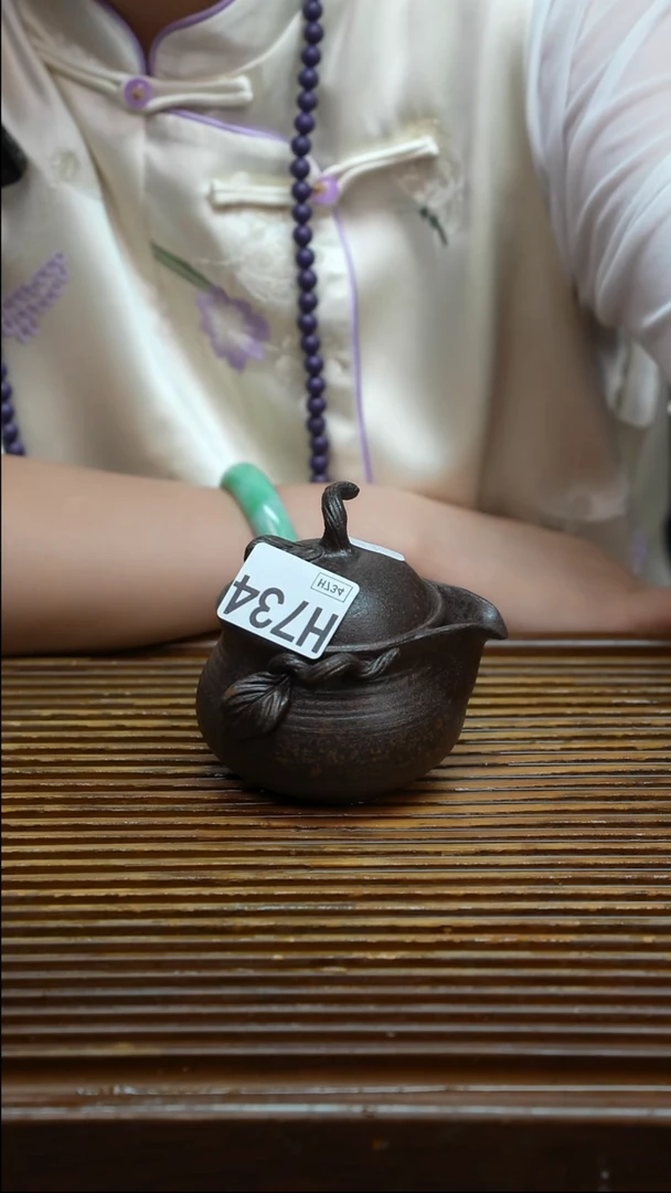 万古烧粗陶手工茶具
