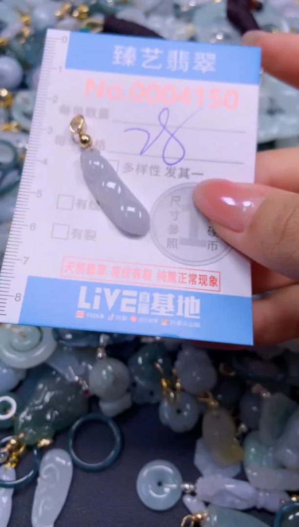颈饰未镶嵌翡翠4150