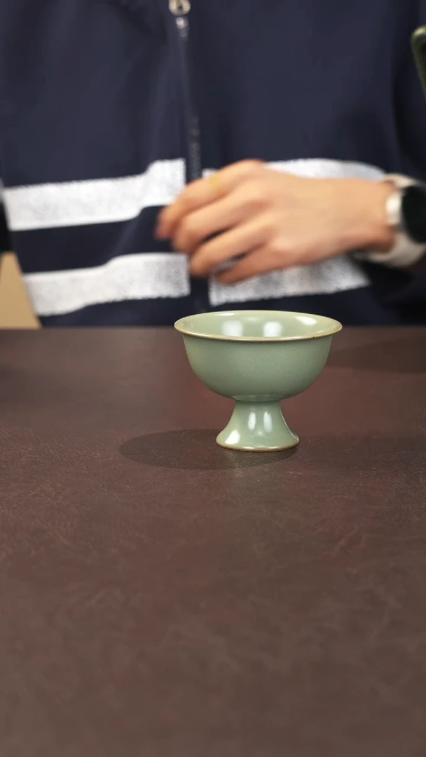 宣宝汝瓷原矿原釉手工作品微瑕