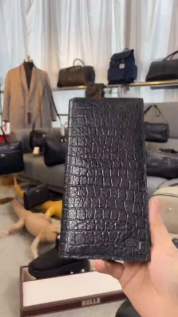 牛皮（革）韩爵绅士包包皮具397