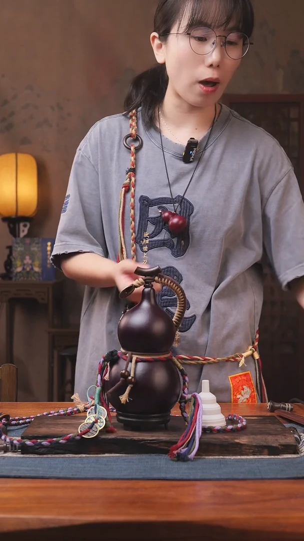 1560号精品大漆葫芦防腐防渗装水茶酒