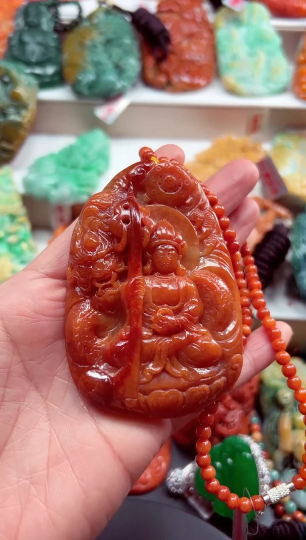 吊坠(不含链)未镶嵌翡翠14